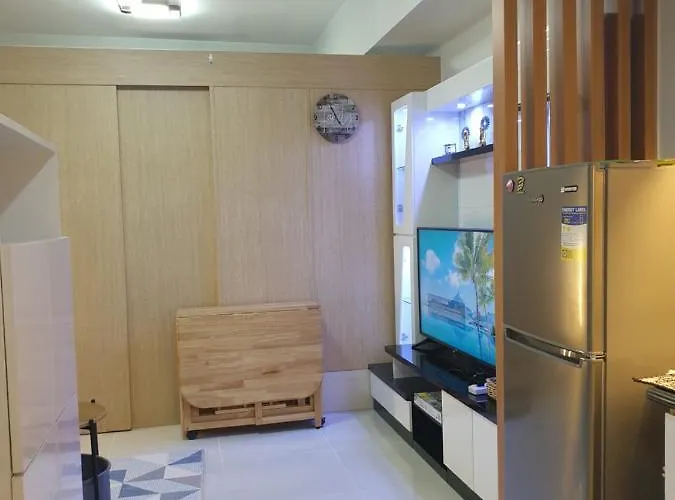 Hapi Haus At Grass Residences With Wifi, Landline & Netflix Aparthotel Manila